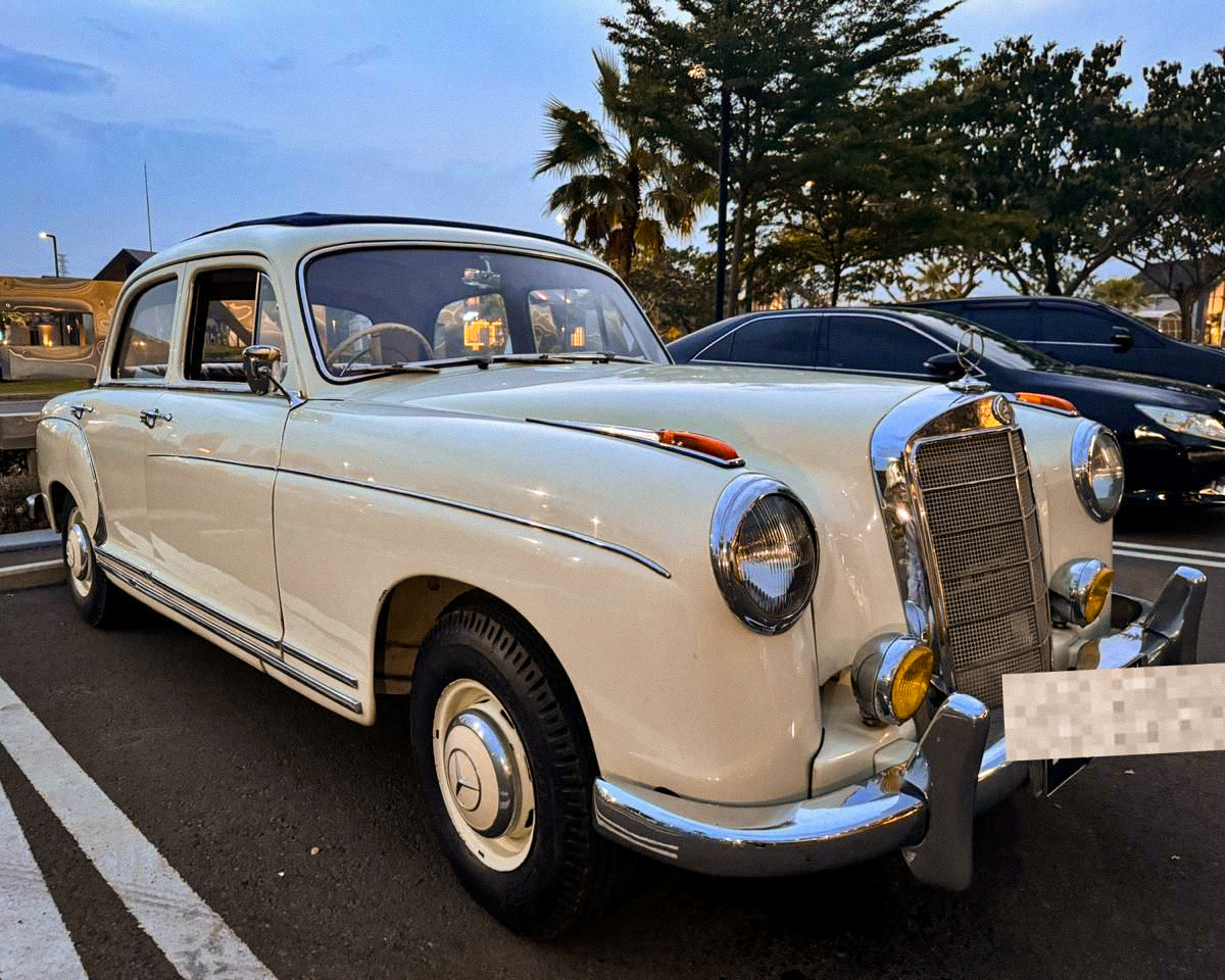 Mercedes Benz Ponton 219 Regtop 1958