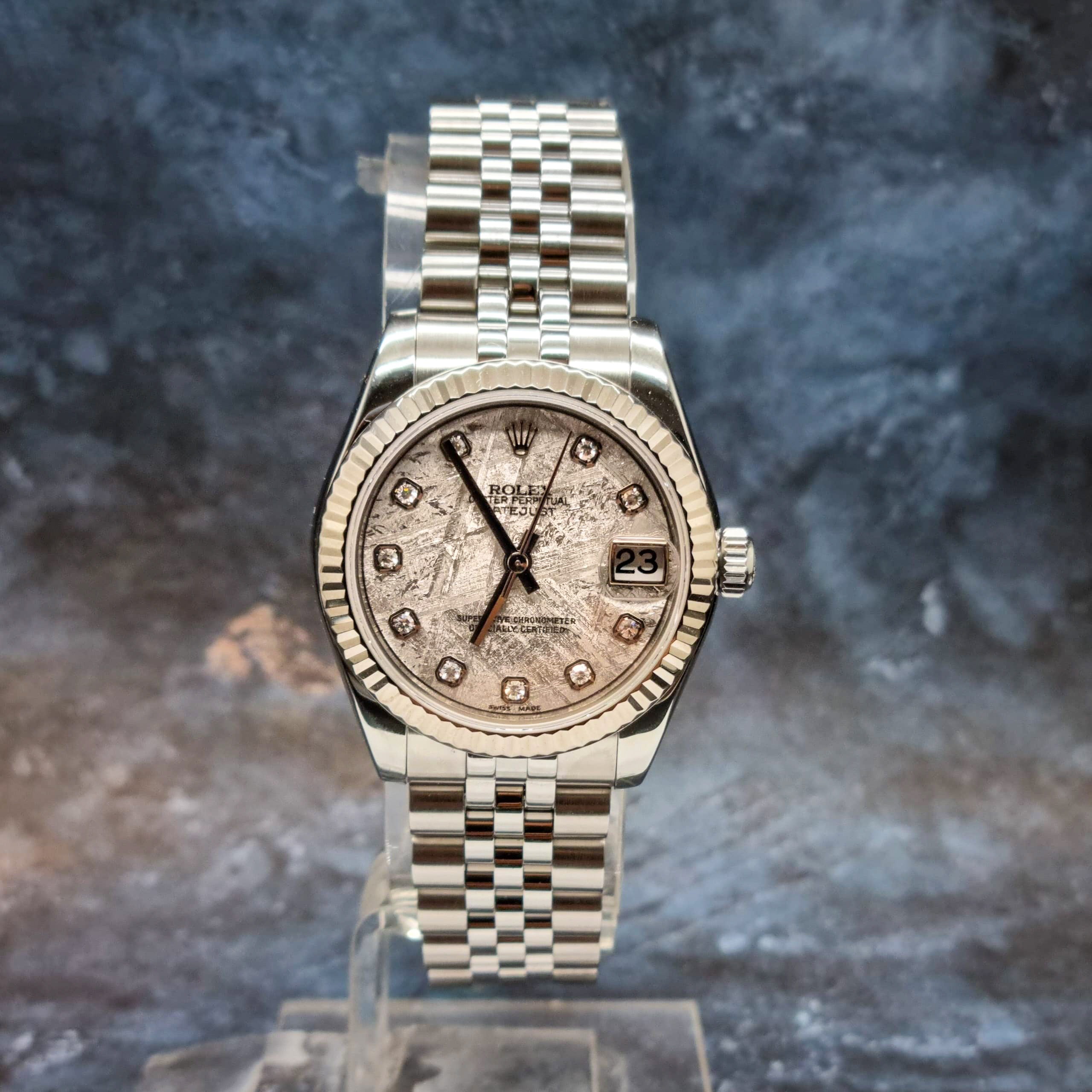 Rolex Datejust Meteorite Diamond Dial 