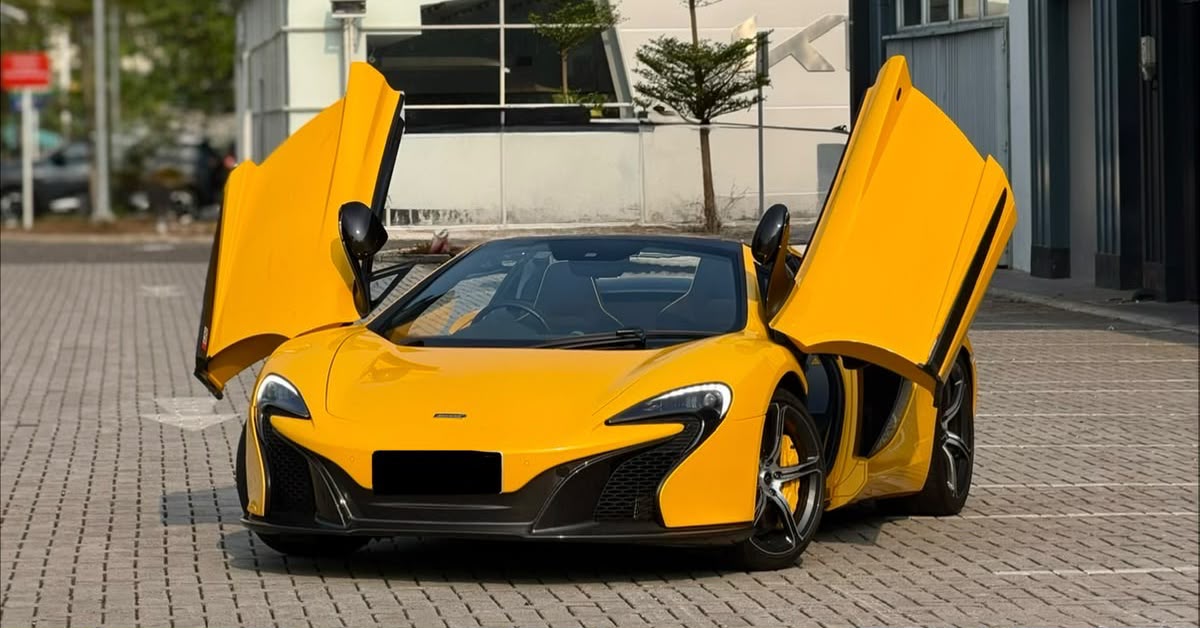 Mclaren 650s Spider 3.8L V8 Twin Turbo 650Hp 2014