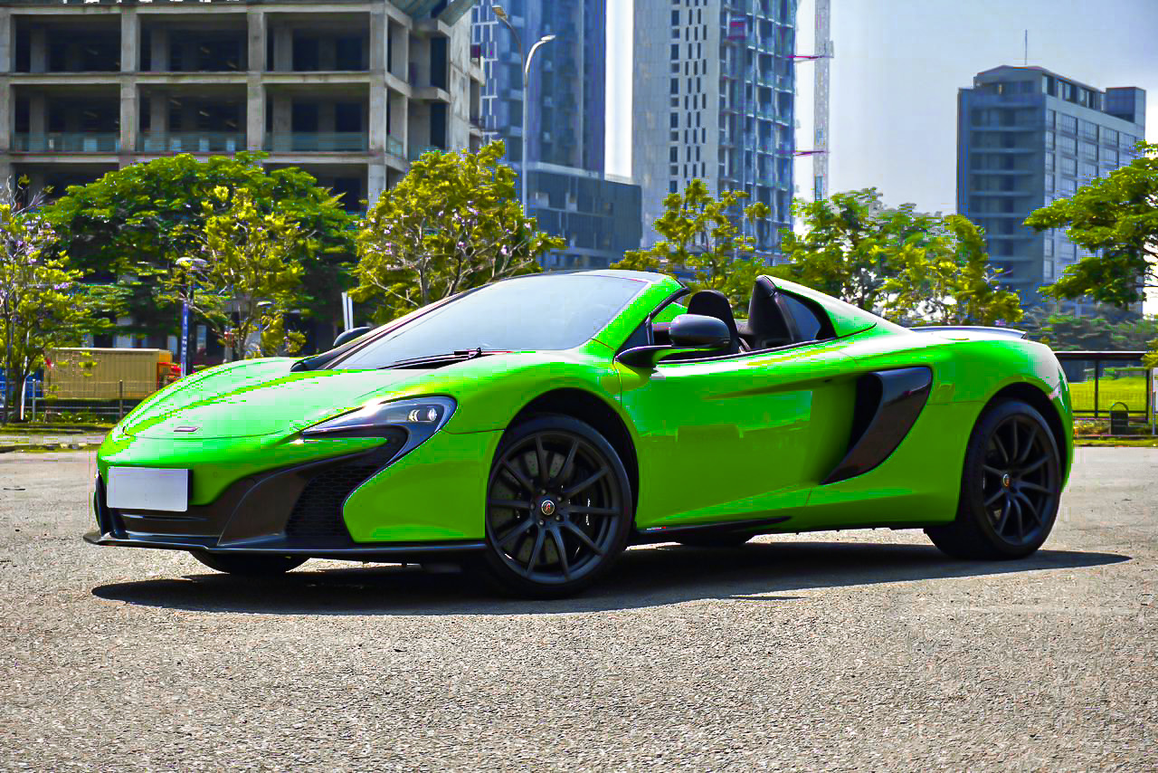 McLaren 650S Spider "Mantis Green" 2015