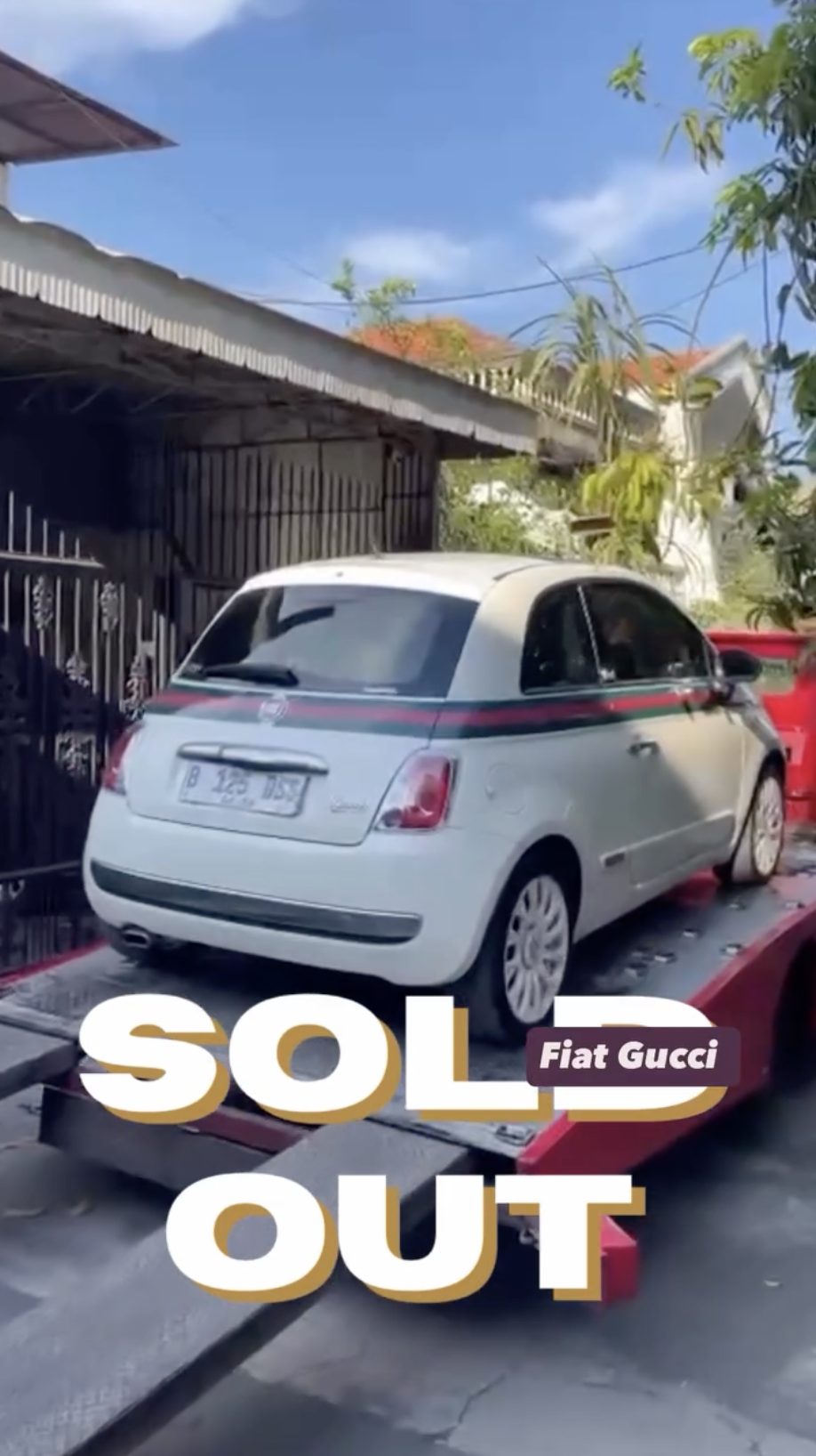 SOLD Fiat Gucci
